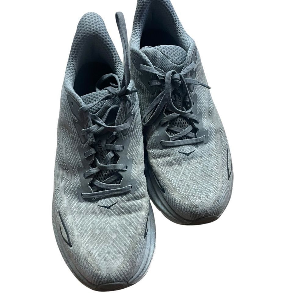 Hoka Men's Gray Athletic Shoes one Ones excellent condition sz 11